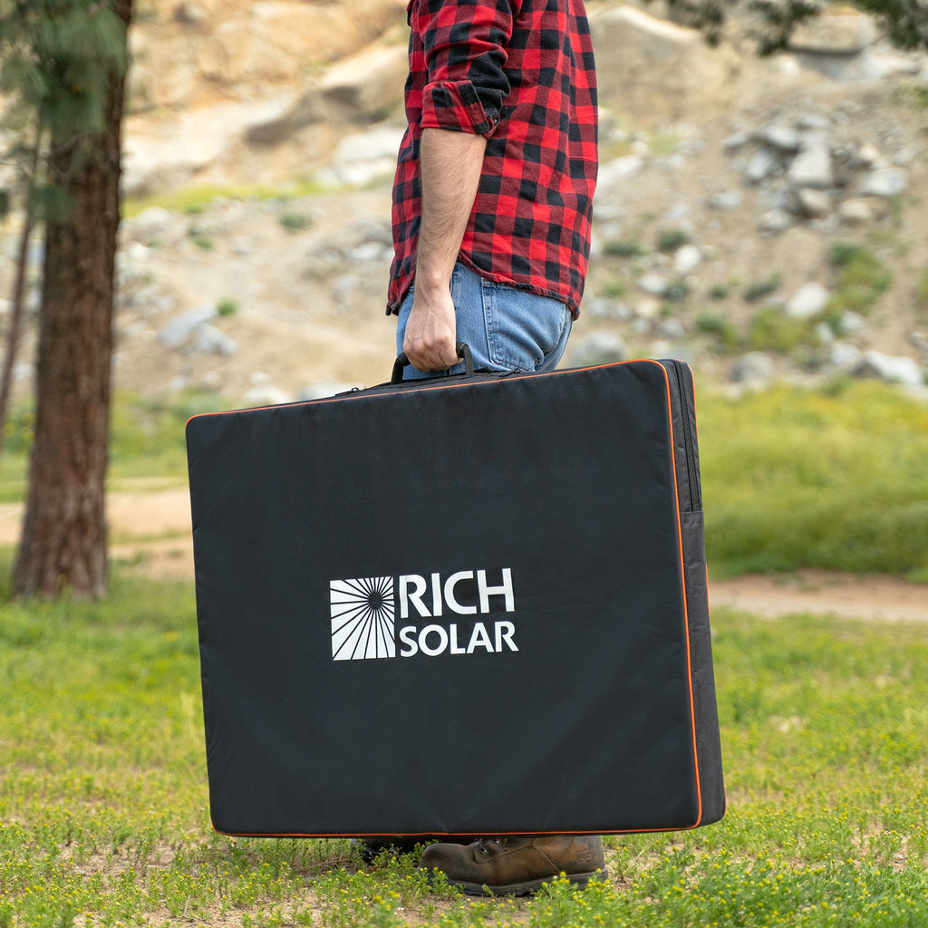 RS-X200B MEGA 200 Portable Briefcase Solar Panel