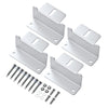 RS-ZB4C Z-Brackets Mounting Hardware Z-Brackets with Screws (3/4")