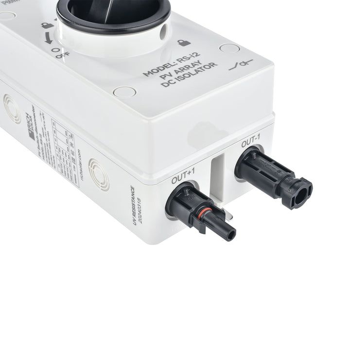 RS-i2 Solar PV DC Quick Disconnect Switch