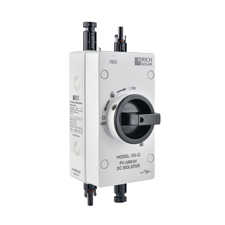 RS-i2 Solar PV DC Quick Disconnect Switch