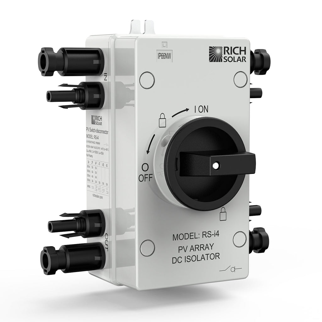 RS-i4 Solar PV DC Quick Disconnect Switch