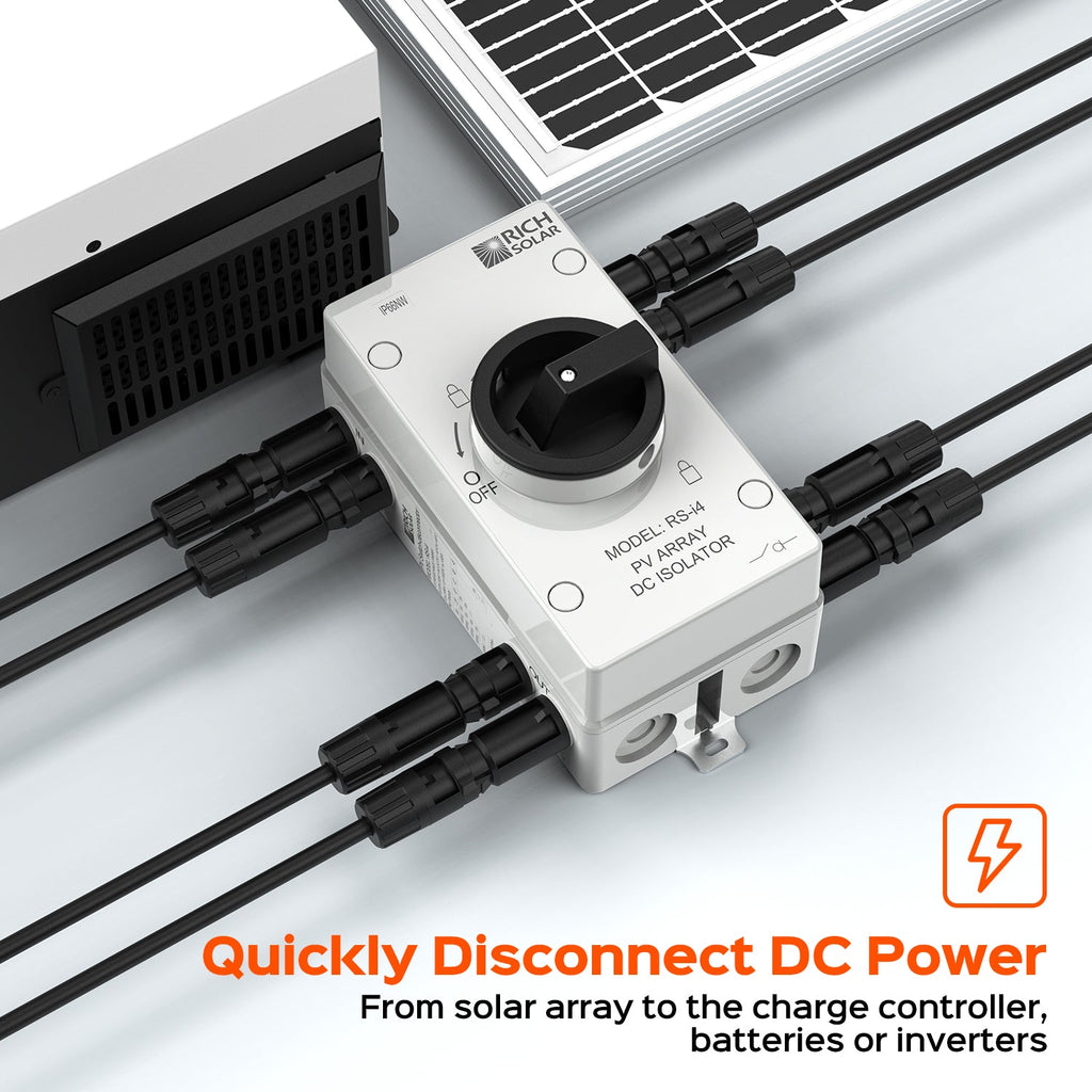RS-i4 Solar PV DC Quick Disconnect Switch