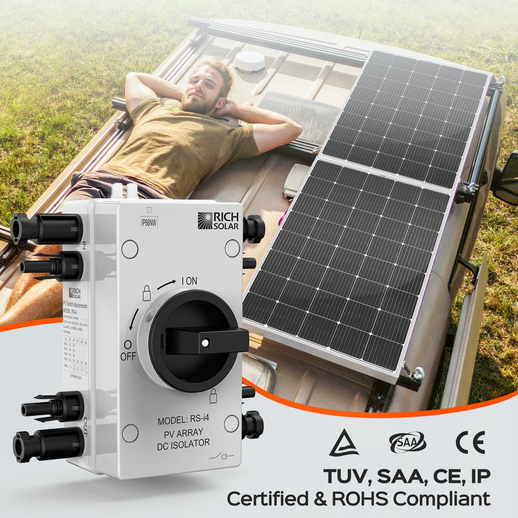 RS-i4 Solar PV DC Quick Disconnect Switch