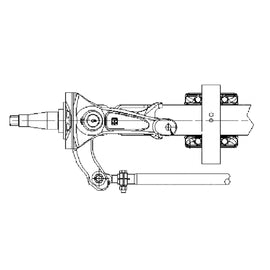 S10-13598-000 STEERTEK AXLE ASSEMBLY