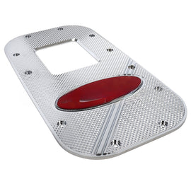 S22-6263-110 SHIFTER FLOOR COVER (NAT FINISH) 4 DEG