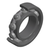 SBN 6306LLUNR2ASNTN BEARING,DEEP GRV BALL,BORE OD 30X72X19