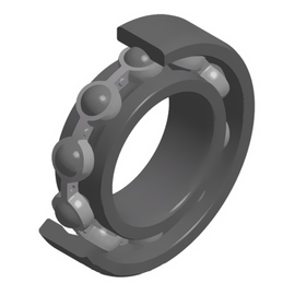 SBN 6306LLUNR2ASNTN BEARING,DEEP GRV BALL,BORE OD 30X72X19