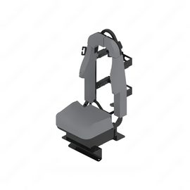 SET 185977LG402 SEAT-STATIC,SCBA,GRY VL/CRDR
