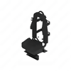 SET 185980CG37 SEAT-STATIC,SCBA,BLACK CORDURA