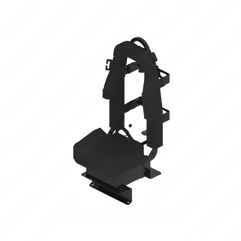 SET 185980CG37 SEAT-STATIC,SCBA,BLACK CORDURA