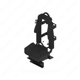 SET 185980CG37 SEAT-STATIC,SCBA,BLACK CORDURA