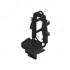 SET 185981CG37 SEAT-STATIC,SCBA,BLACK CORDURA
