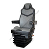 SET 187300MWH665 SEAT-FRONT, PINNACLE HEAT, BLK DL GRY DL