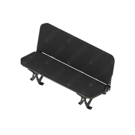 SET 188523CN37 SEAT,3MAN,FLDNG,CREW,BLK CRDRA