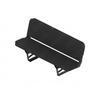 SET 188539JN348 SEAT-3MAN,EXT,BLK MRDURA