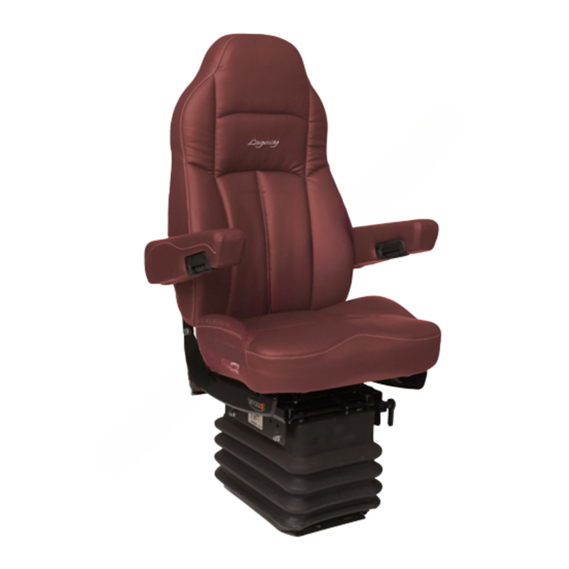 SET 188891KW24 SEAT-LEGACY SILVER MB  LUM BURGDY SYNC