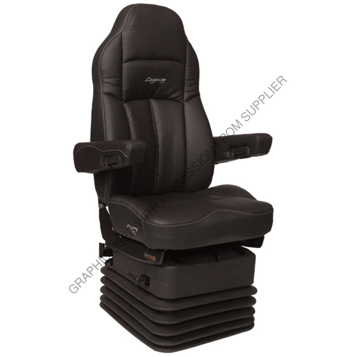 SET 188906FWO631 SEAT-LEGACY HD HB HEAT MASG BLK TUFF-CLT