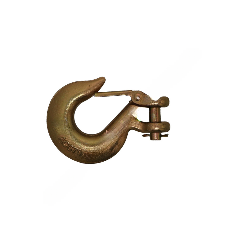 SHB 101 16375 3/8 TRANSP GRADE 70 SLIP HOOK W/ LATCH