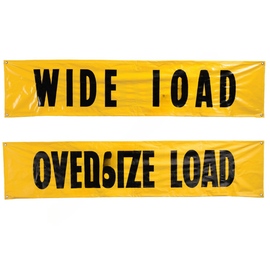 SHB 9126 14IN X 72IN WIDE/OVERSIZE LOAD BANNER