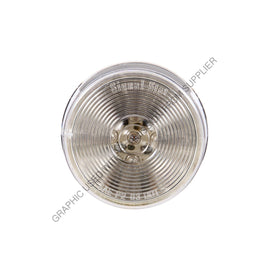 SIG 1051A LAMP,M/C AMBER LED,2.5IN,CLR LENS