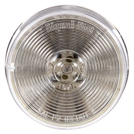 SIG 1051 LAMP,M/C RED LED,2.5IN,CLR LENS