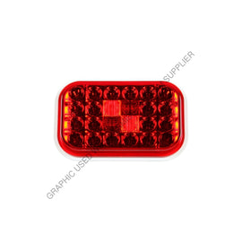 SIG 4550A LAMP-S/T/T,LED,RED,12V,MDL45