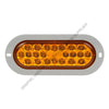 SIG 6053A LED SS F/P/T 60 SER OVAL W/INT FLNG,AMB