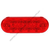 SIG 6058 LED SS S/T/T 60 SER OVAL 10 DIODE,RED