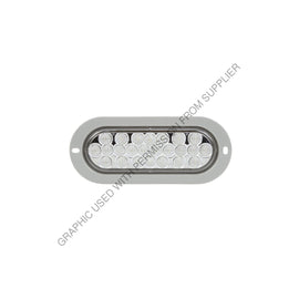 SIG 6063C LED SS 60 SER B/U LAMP W/INT FLNGE,CLR