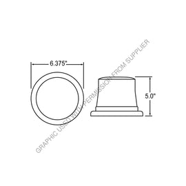 SIG 6600A 4W LO DOME STROBE AM
