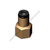 SMC KV2F11 37 DOT FITTING FEMALE 3/8" NPT 1/2-14 THREA