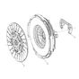 SP  104700 7Y CLUTCH-750 TRG,ORG,395 MM,HYB,ISB
