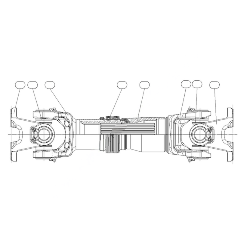 SP  250SC55008C DRIVE SHAFT