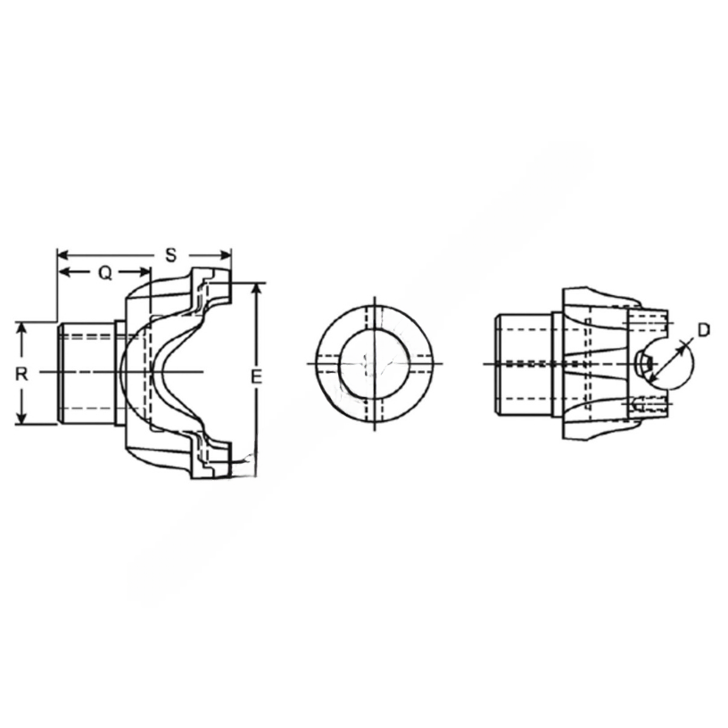 SP  250 4 1281 1X YOKE AND SLG ASSY