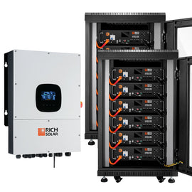 SRx12-H12Kx1-NO NOVA 12K PV Hybrid Inverter Solar Kit | 61.44kWH Server Lithium Battery [KIT-SR0002]