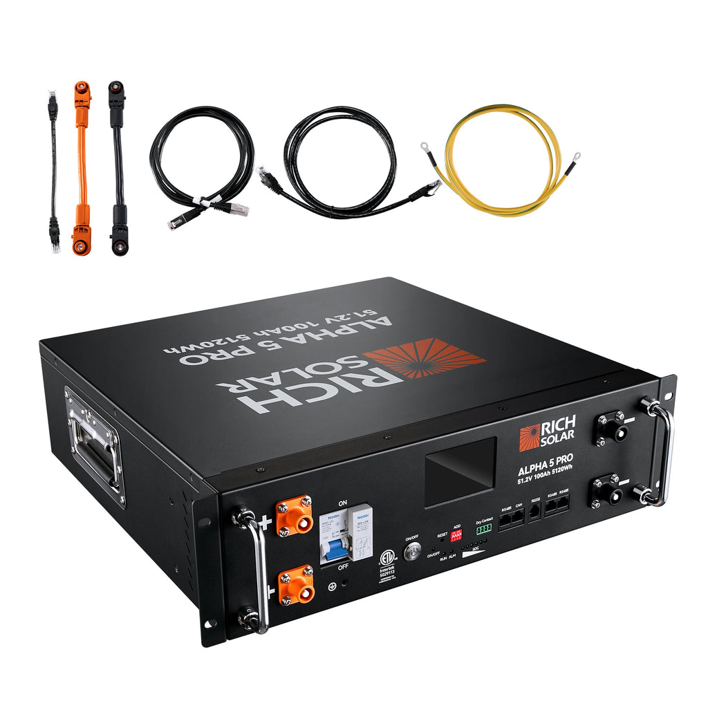 SRx12-H12Kx1-NO NOVA 12K PV Hybrid Inverter Solar Kit | 61.44kWH Server Lithium Battery [KIT-SR0002]