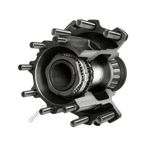 STM 453 0273 TRIFECTA IRON HUB ASSY, R W/ABS 40K 4.06