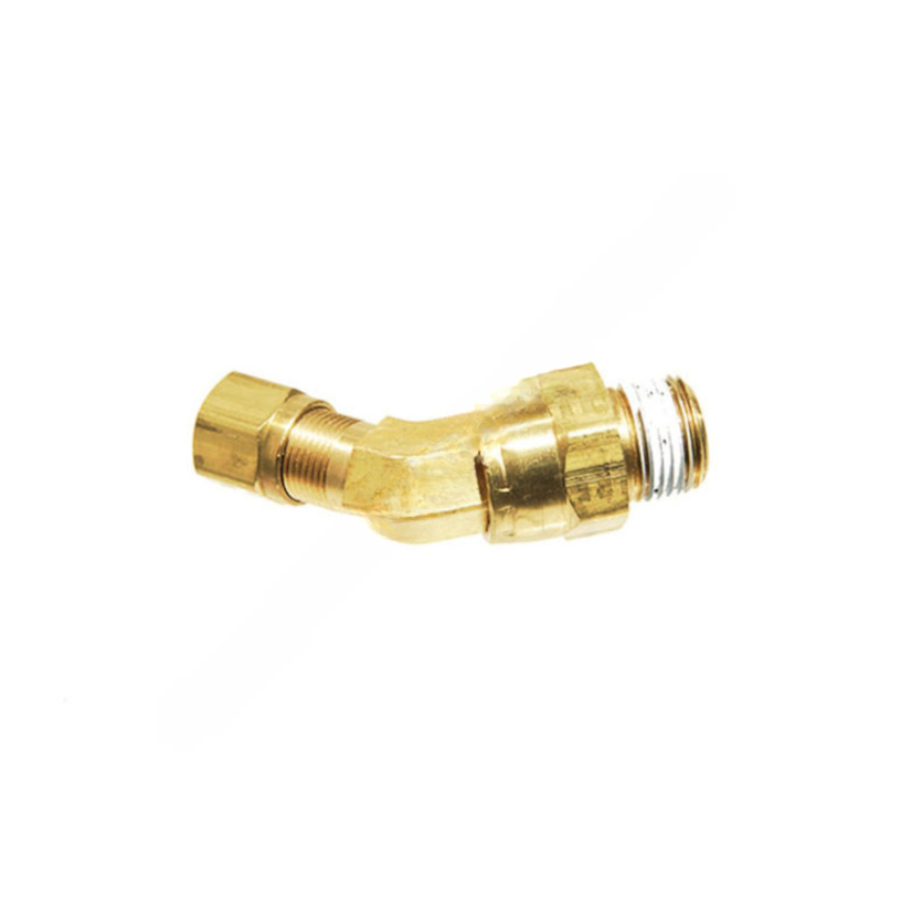 TAC 55287 45 DEGREE ADAPTER, 1/2 0.D., WITH HARDWA