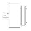 TBB 100080 BUZZER ELECT SINGLE