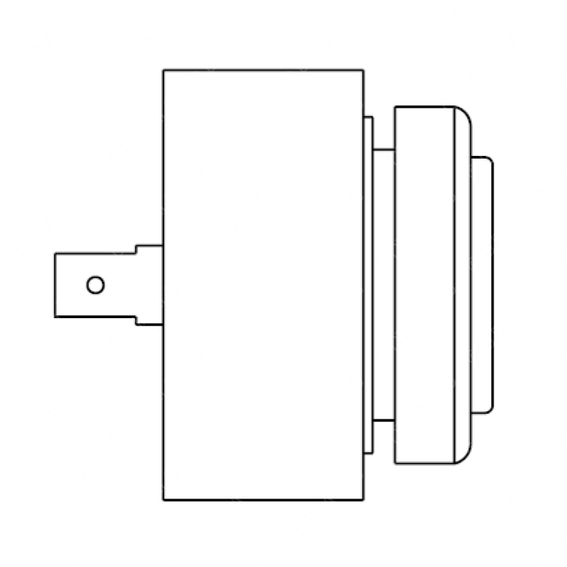 TBB 100080 BUZZER ELECT SINGLE