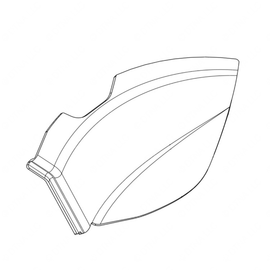 TBB 100752 CORNER PANEL DRV SID