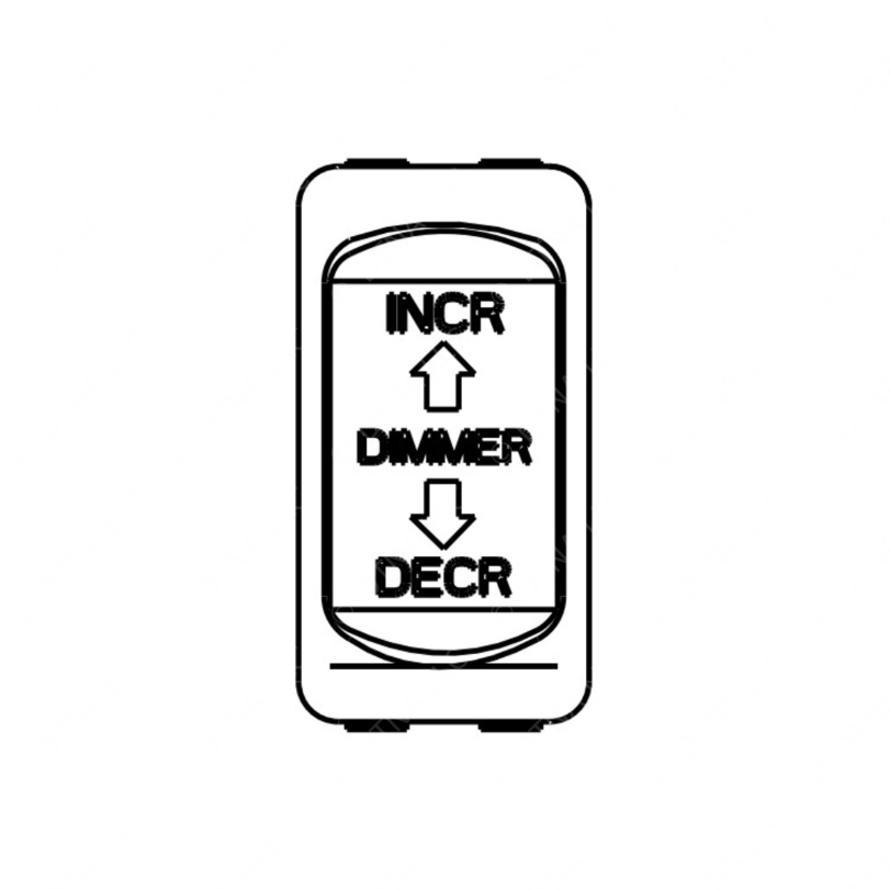 TBB 103190 SWITCH BACKLIGHT DIM