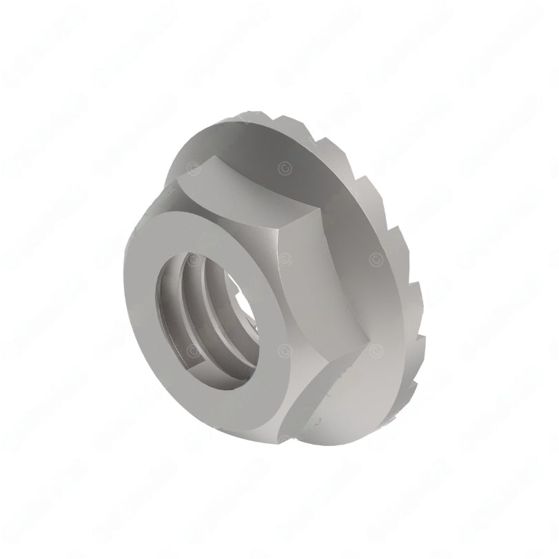 TBB 105826 NUT SERRATED FLANGE
