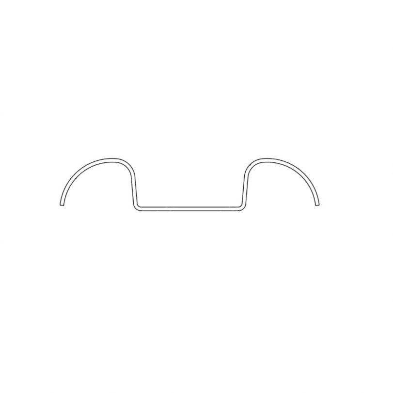 TBB 119360 GUARD RAIL 5 in.
