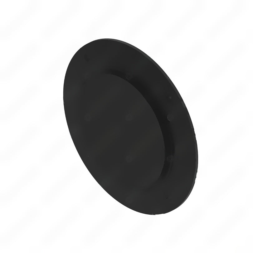 TBB 119993 STATIC ROOF VENT, BLACK, DIA. 5 3/8 in.