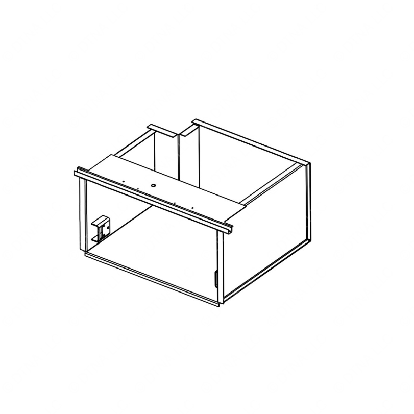 TBB 120614 LUGG BOX WELDMENT 30 in. W/OFFSET LONG S