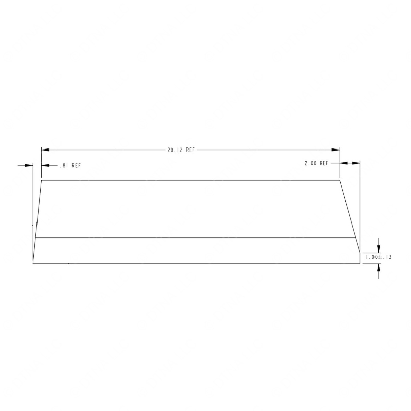 TBB 122331 STEP TREAD PEBBLED BLK