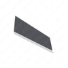 TBB 124497 STEPTREAD PEBBLE DARK GRAY RIBBED WHITE