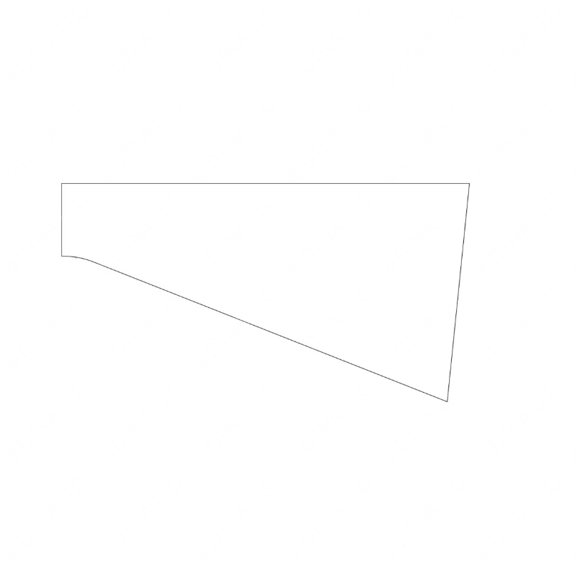 TBB 124683 FLOOR COVERING, DRIVERS SIDE, SMOOTH, G