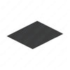 TBB 124692 FLOOR COVERING, ENTRANCE, RIBBED, BLACK,